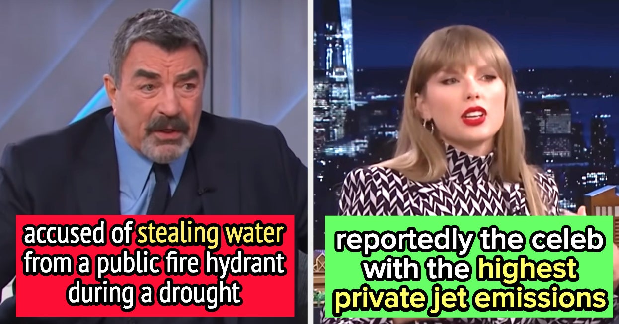 15 Times Wasteful Celebs Were Called Out