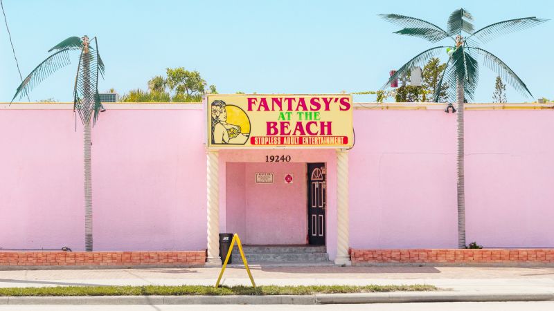 A French photographer offers an unexpected view of the United States through its many strip clubs