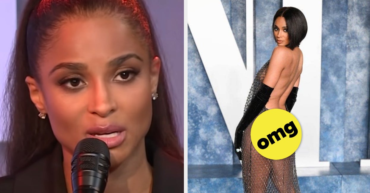 Ciara Defends Vanity Fair Oscars Party Dress