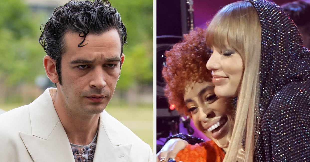 Taylor Swift Collabs With Ice Spice After Matty Healy's Racist Comments