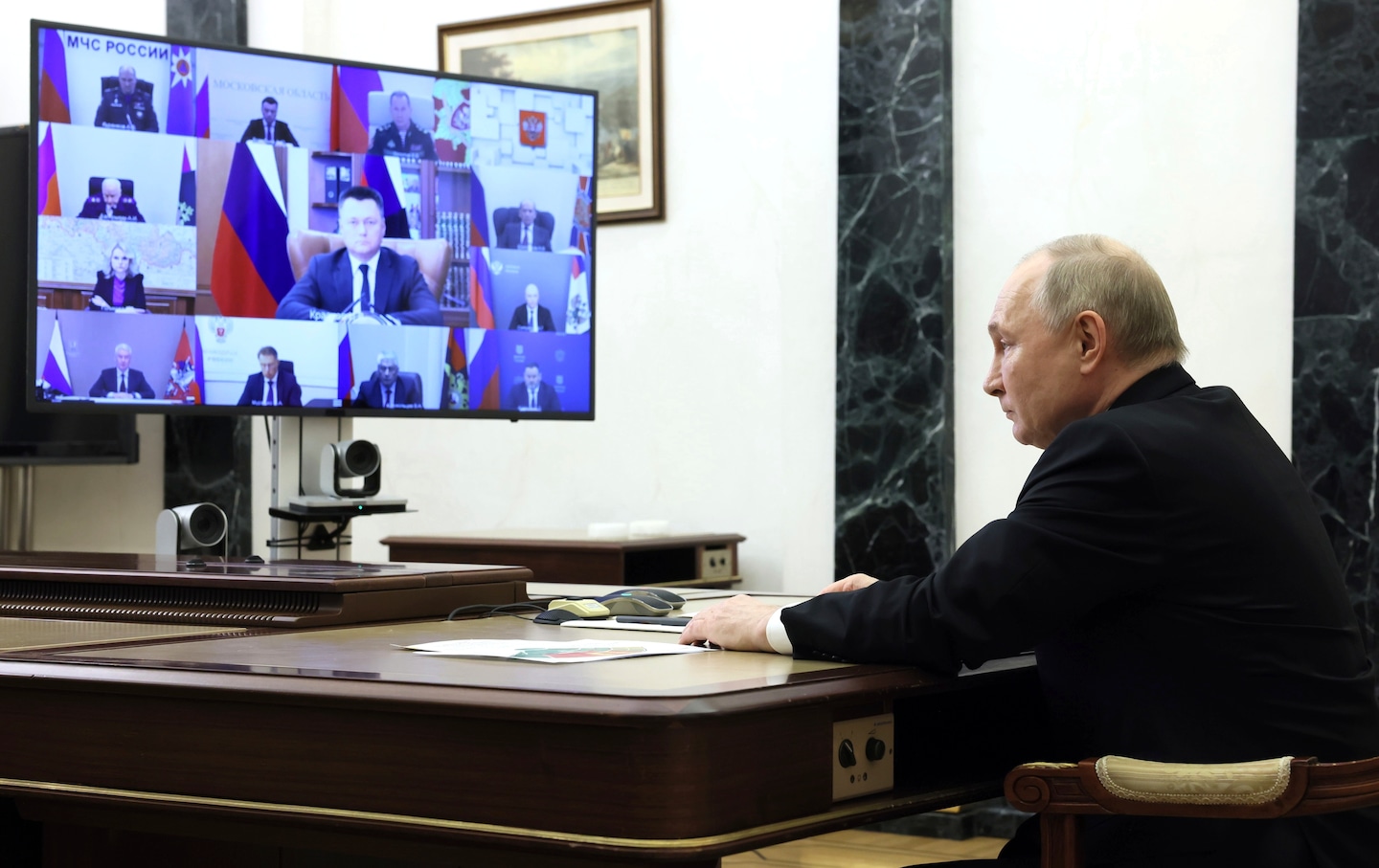 Putin blames Ukraine for hand in Moscow terrorist attack. But ISIS is its own story.